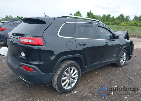 2016 Jeep Cherokee Limited from USA, damaged, VIN 1C4PJMDB3GW162355